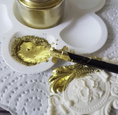 Изображение Сухой краситель Золотой "Super Gold", 10 гр